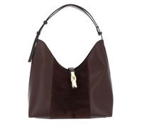 Furla Goccia Shoulder Bag M Genuine Leather 31 cm brown
