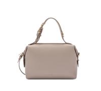 Furla small Double Boston leather tote bag - Grey One Size