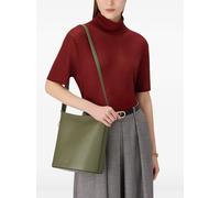 Furla small Roxie leather charm tote bag - Green One Size