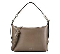 Furla Tonie Shoulder Bag Genuine Leather 27.5 cm gray