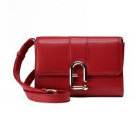 Furla Urban Shoulder bag S Genuine Leather 22.5 cm red