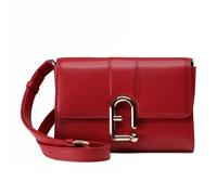 Furla Urban Shoulder bag S Leather 22.5 cm red