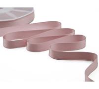 Furlanis - Double Satin Ribbon, Decoration, Gift, Christmas Packing, Wedding, Party, Made in Italy - Antique Pink, 16 mm x 25 m