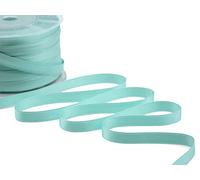 Furlanis - Double Satin Ribbon, Decoration, Gift, Christmas Packing, Wedding, Party, Made in Italy - Aquamarine Green, 10 mm x 25 m