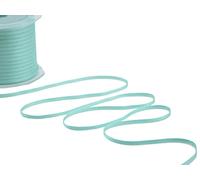 Furlanis - Double Satin Ribbon, Decoration, Gift, Christmas Packing, Wedding, Party, Made in Italy - Aquamarine Green, 3 mm x 100 m
