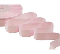 Furlanis - Double Satin Ribbon, Decoration, Gift, Christmas Packing, Wedding, Party, Made in Italy - Pink Baby, 25 mm x 25 m