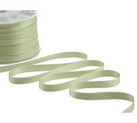 Furlanis - Double Satin Ribbon, Decoration, Gift, Christmas Packing, Wedding, Party, Made in Italy - Sage, 10 mm x 100 m