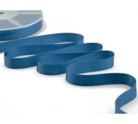 Furlanis - Double Satin Ribbon, Decoration, Gift, Christmas Packing, Wedding, Party, Made in Italy - Slate Blue, 16 mm x 50 m