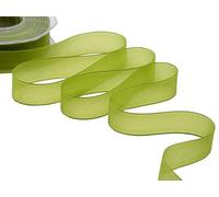 Furlanis Ribbon, Green Pistachio, 15 mm x 20 m