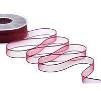 Furlanis Ribbon, Organza, Amaranto, 11.5x11.5x3.5 cm