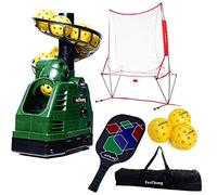 Furlihong 680PBH Pickleball Starter Kit, Including Launch Machine, Ball Recycling Net, Pickleball Paddle, 3 x Pickleballs and Carrying Bag