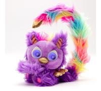 Furlings Furlittles Gryffin - Mini Interactive Plush Owl Toy with 50+ Sounds & Adorable Expressions | Soft Cuddly Talking Stuffed Animal for Kids Ages 3+ | Perfect Birthday