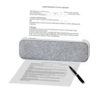 FURLOU Portable Paper Printer, A4 Thermal Transfer Printer, Thermal Inkless Home Use Compact PrinterThermal Printer, Inkless Mobile Printer for Office, Home, School