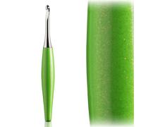 Furls Crochet Hook, Odyssey Lime, Nickel Plated Tip for Effortless Glide, Ergonomic Handle Crochet Hooks 7" (Odyssey - Green Lime, L - 7.00MM)