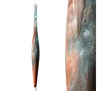 Furls Crochet Hook, Streamline Swirl Galaxy Andromeda, Ergonomic Handle Crochet Hooks 7" (Streamline Swirl Galaxy - Andromeda, K - 6.50MM)