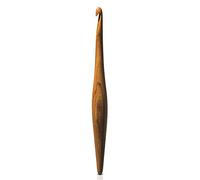 Furls Crochet Hook, Streamline Teak Wood, Ergonomic Handle Crochet Hooks 7" (Streamline - Teak, (G+) 4.50MM)