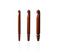Furls Crochet Hook, Wood, Rosewood, 20mm