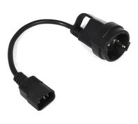 Furman ADP-IEC-EURO 10A IEC C14 Male to Schuko Female Power Cable, 0.3m