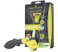Furminator Deshedding Tool for Extra Small Dogs With Long Hair