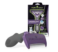 FURminator Undercoat deShedding Tool for Medium/Large Short Hair Cats Over 4.5 kg, Violet