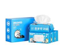 Furmini Unscented Pet Wipes (400pcs) - Hypoallergenic, Alcohol-Free & Soothing for Sensitive Skin - Head-to-Tail Cleaning for Dogs & Cats - Safe for Face, Coat, Paws & Butt