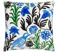 Furn Aljento Outdoor Cushion Cover - Blue - 43cm x 43cm - Blue - 100% Polyester