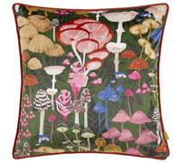 furn. Amanita Velvet Piped Polyester Filled Cushion