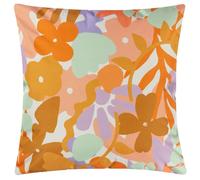 Furn Amelie Abstract Outdoor Cushion Cover - Multicoloured - 43cm x 43cm - Multicoloured - 100% Polyester
