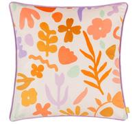 Furn. Amelie Doodles Floral Velvet Feather Filled Cushion