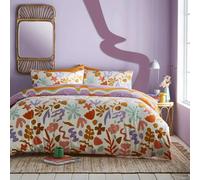 Furn Amelie Floral Duvet Cover Set - Multicoloured - Multicoloured - Superking