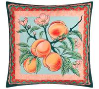 furn. Anemone Peaches Printed Outdoor Cushion - Durable, Water-Resistant & Reversible for Year-Round Use (Polyester Filled, 45x45cm)