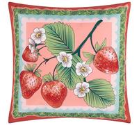 furn. Anemone Strawberries Printed Outdoor Cushion - Durable, Water-Resistant & Reversible for Year-Round Use (Polyester Filled, 45x45cm)