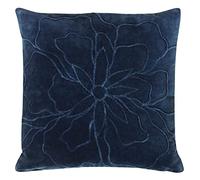 furn. Angeles Feather Filled Cushion, Cotton, Navy