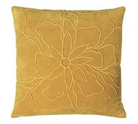 furn. Angeles Polyester Filled Cushion, Cotton, Ochre