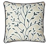 Furn Annika Floral Cushion In Light Beige Light Beige 50cm x 50cm