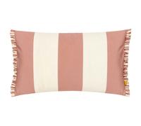 Furn Araya Velvet Striped Cushion Cover - Pink - Pink - 30cm x 50cm