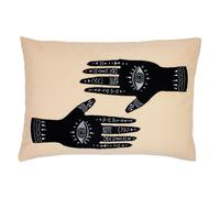 furn. Ashram Hands Cushion, Blush, 35 x 50cm