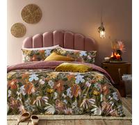 Furn. Asterea Floral Reversible Duvet Cover Set, King, Multicolour