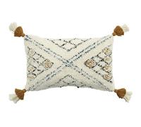 Furn. Atlas Global Tufted Cotton Feather Filled Cushion