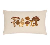 furn. Autumn Forage Feather Filled Cushion (Truffle - 30x50cm)