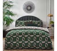 furn. Avalon Geometric Cranes Duvet Cover Set