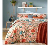 furn. Azaela Duvet Cover and Pillowcase Set, Pink, Single