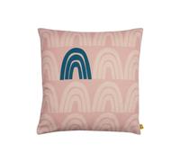 furn. Paoletti Blenheim Geometric Polyester Filled Cushion In Grey 43 X 43Cm