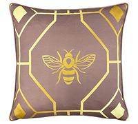furn. Bee Deco Cushion Cover, Polyester, Blush, 43 x 43 cm