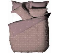 Furn Bee Deco Duvet Cover Set - Blush Red - Single - Blush Red - 50% Polyester/50% Cotton