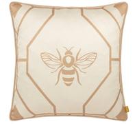 Furn. Bee Deco Geometric Feather Filled Cushion