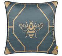 Furn. Bee Deco Geometric Feather Rich Cushion