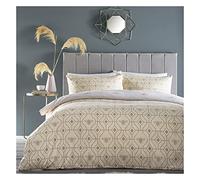 furn Bee Deco Super King Duvet Cover Set, Cotton, Polyester, Champagne, BEEDECO/D04/CHP