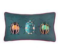 Furn. Beetalis Piped Velvet Cushion Cover