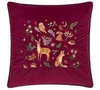furn. Berry Woods Feather Filled Cushion (Burgundy - 45x45cm)